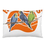 Budgie T- Shirt Budgie Happiness Parakeet Cockatiel T- Shirt Yoga Reflexion Pose T- Shirtyoga Reflexion Pose T- Shirt Pillow Case 26.62 x18.9  Pillow Case