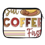 But Coffee First T- Shirt But Coffee  First T- Shirt Yoga Reflexion Pose T- Shirtyoga Reflexion Pose T- Shirt Apple iPad 2/3/4 Zipper Cases Front