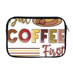 But Coffee First T- Shirt But Coffee  First T- Shirt Yoga Reflexion Pose T- Shirtyoga Reflexion Pose T- Shirt Apple Macbook Pro 17  Zipper Case by hizuto