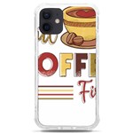 But Coffee First T- Shirt But Coffee  First T- Shirt Yoga Reflexion Pose T- Shirtyoga Reflexion Pose T- Shirt iPhone 12 mini TPU UV Print Case	 Front