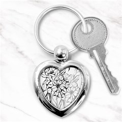 Camellia T- Shirt Camellia T- Shirt Yoga Reflexion Pose T- Shirtyoga Reflexion Pose T- Shirt Key Chain (Heart)