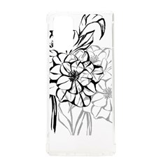 Camellia T- Shirt Camellia T- Shirt Yoga Reflexion Pose T- Shirtyoga Reflexion Pose T- Shirt Samsung Galaxy Note 20 Tpu Uv Case by hizuto