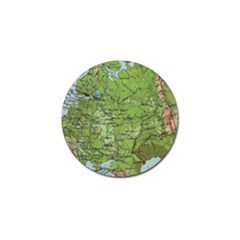 Map Earth World Russia Europe Golf Ball Marker by Bangk1t