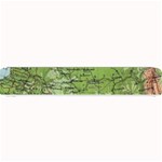 Map Earth World Russia Europe Small Bar Mat 24 x4  Bar Mat