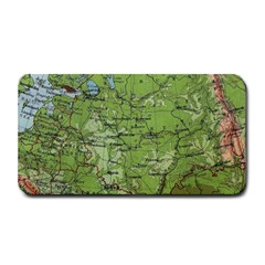 Map Earth World Russia Europe Medium Bar Mat by Bangk1t