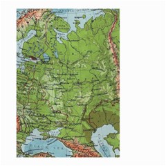 Map Earth World Russia Europe Small Garden Flag (two Sides) by Bangk1t