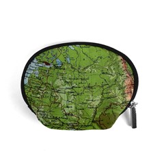 Map Earth World Russia Europe Accessory Pouch (small) by Bangk1t