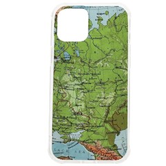 Map Earth World Russia Europe Iphone 12 Pro Max Tpu Uv Print Case by Bangk1t