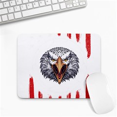 Usa Soccer T- Shirt U S A Patriotic American Flag Soccer Ball Football T- Shirt (1) Small Mousepad by ZUXUMI