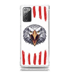 Usa Soccer T- Shirt U S A Patriotic American Flag Soccer Ball Football T- Shirt (1) Samsung Galaxy Note 20 Tpu Uv Case by ZUXUMI