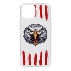 Usa Soccer T- Shirt U S A Patriotic American Flag Soccer Ball Football T- Shirt (1) Iphone 14 Tpu Uv Print Case by ZUXUMI