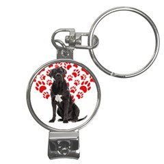 Cane Corso Gifts T- Shirt Cool Cane Corso Valentine Heart Paw Cane Corso Dog Lover Valentine Costume Yoga Reflexion Pose T- Shirtyoga Reflexion Pose T- Shirt Nail Clippers Key Chain by hizuto