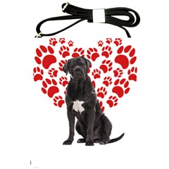 Cane Corso Gifts T- Shirt Cool Cane Corso Valentine Heart Paw Cane Corso Dog Lover Valentine Costume Yoga Reflexion Pose T- Shirtyoga Reflexion Pose T- Shirt Shoulder Sling Bag by hizuto