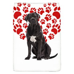 Cane Corso Gifts T- Shirt Cool Cane Corso Valentine Heart Paw Cane Corso Dog Lover Valentine Costume Yoga Reflexion Pose T- Shirtyoga Reflexion Pose T- Shirt Removable Flap Cover (l) by hizuto