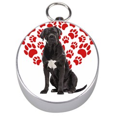 Cane Corso Gifts T- Shirt Cool Cane Corso Valentine Heart Paw Cane Corso Dog Lover Valentine Costume Yoga Reflexion Pose T- Shirtyoga Reflexion Pose T- Shirt Silver Compasses by hizuto