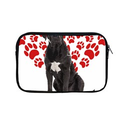 Cane Corso Gifts T- Shirt Cool Cane Corso Valentine Heart Paw Cane Corso Dog Lover Valentine Costume Yoga Reflexion Pose T- Shirtyoga Reflexion Pose T- Shirt Apple Macbook Pro 13  Zipper Case by hizuto