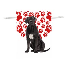 Cane Corso Gifts T- Shirt Cool Cane Corso Valentine Heart Paw Cane Corso Dog Lover Valentine Costume Yoga Reflexion Pose T- Shirtyoga Reflexion Pose T- Shirt Lightweight Drawstring Pouch (m) by hizuto