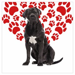 Cane Corso Gifts T- Shirt Cool Cane Corso Valentine Heart Paw Cane Corso Dog Lover Valentine Costume Yoga Reflexion Pose T- Shirtyoga Reflexion Pose T- Shirt Lightweight Scarf  by hizuto