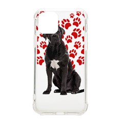 Cane Corso Gifts T- Shirt Cool Cane Corso Valentine Heart Paw Cane Corso Dog Lover Valentine Costume Yoga Reflexion Pose T- Shirtyoga Reflexion Pose T- Shirt Iphone 11 Pro 5 8 Inch Tpu Uv Print Case by hizuto