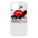 Vampire T- Shirt Feeling Cute Might Bite Someone Later T- Shirt iPhone 14 TPU UV Print Case Front