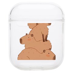 Capybara Art T- Shirt Capybara Pile - A Cute Stack Of Capybaras T- Shirt Yoga Reflexion Pose T- Shirtyoga Reflexion Pose T- Shirt Airpods 1/2 Case