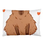 Capybara Art T- Shirt Cute Capybara Art T- Shirt Yoga Reflexion Pose T- Shirtyoga Reflexion Pose T- Shirt Pillow Case 26.62 x18.9  Pillow Case