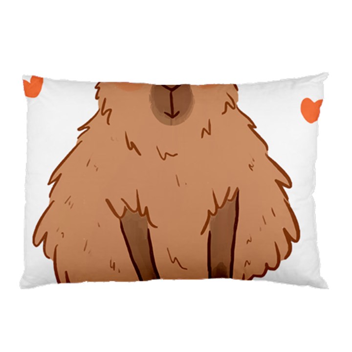 Capybara Art T- Shirt Cute Capybara Art T- Shirt Yoga Reflexion Pose T- Shirtyoga Reflexion Pose T- Shirt Pillow Case