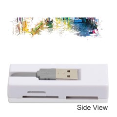 Venice T- Shirt Venice Voyage Art Digital Painting Watercolor Discovery T- Shirt (1) Memory Card Reader (stick)