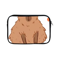 Capybara Art T- Shirt Cute Capybara Art T- Shirt Yoga Reflexion Pose T- Shirtyoga Reflexion Pose T- Shirt Apple Ipad Mini Zipper Cases by hizuto