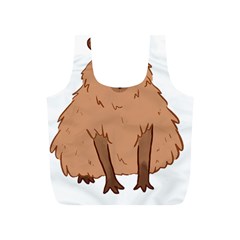 Capybara Art T- Shirt Cute Capybara Art T- Shirt Yoga Reflexion Pose T- Shirtyoga Reflexion Pose T- Shirt Full Print Recycle Bag (s) by hizuto