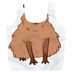 Capybara Art T- Shirt Cute Capybara Art T- Shirt Yoga Reflexion Pose T- Shirtyoga Reflexion Pose T- Shirt Full Print Recycle Bag (xl) by hizuto