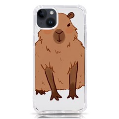 Capybara Art T- Shirt Cute Capybara Art T- Shirt Yoga Reflexion Pose T- Shirtyoga Reflexion Pose T- Shirt Iphone 14 Plus Tpu Uv Print Case