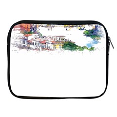 Venice T- Shirt Venice Voyage Art Digital Painting Watercolor Discovery T- Shirt (2) Apple Ipad 2/3/4 Zipper Cases by ZUXUMI