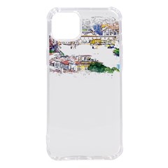 Venice T- Shirt Venice Voyage Art Digital Painting Watercolor Discovery T- Shirt (2) Iphone 14 Plus Tpu Uv Print Case by ZUXUMI