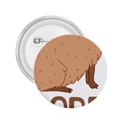 Capybara Art T- Shirt Cute Sad Capybara - Nope T- Shirt Yoga Reflexion Pose T- Shirtyoga Reflexion Pose T- Shirt 2 25  Buttons by hizuto