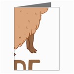 Capybara Art T- Shirt Cute Sad Capybara - Nope T- Shirt Yoga Reflexion Pose T- Shirtyoga Reflexion Pose T- Shirt Greeting Card Left