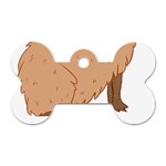 Capybara Art T- Shirt Cute Sad Capybara - Nope T- Shirt Yoga Reflexion Pose T- Shirtyoga Reflexion Pose T- Shirt Dog Tag Bone (One Side) Front