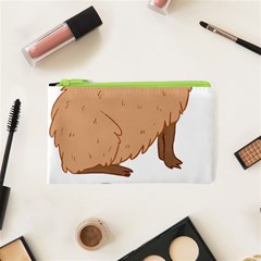 Capybara Art T- Shirt Cute Sad Capybara - Nope T- Shirt Yoga Reflexion Pose T- Shirtyoga Reflexion Pose T- Shirt Cosmetic Bag (xs) by hizuto