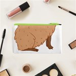 Capybara Art T- Shirt Cute Sad Capybara - Nope T- Shirt Yoga Reflexion Pose T- Shirtyoga Reflexion Pose T- Shirt Cosmetic Bag (XS) Back