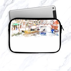 Venice T- Shirt Venice Voyage Art Digital Painting Watercolor Discovery T- Shirt (3) Apple Ipad Mini Zipper Cases by ZUXUMI