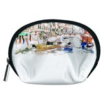 Venice T- Shirt Venice Voyage Art Digital Painting Watercolor Discovery T- Shirt (3) Accessory Pouch (Medium) Front