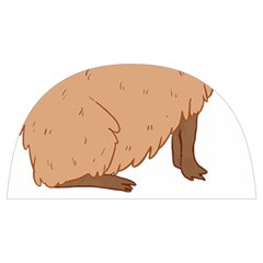 Capybara Art T- Shirt Cute Sad Capybara - Nope T- Shirt Yoga Reflexion Pose T- Shirtyoga Reflexion Pose T- Shirt Anti Scalding Pot Cap by hizuto