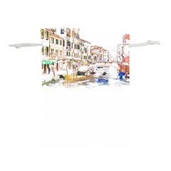 Venice T- Shirt Venice Voyage Art Digital Painting Watercolor Discovery T- Shirt (3) Lightweight Drawstring Pouch (l) by ZUXUMI