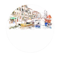 Venice T- Shirt Venice Voyage Art Digital Painting Watercolor Discovery T- Shirt (3) Mini Round Pill Box (pack Of 3) by ZUXUMI