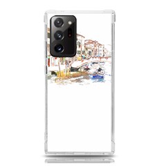 Venice T- Shirt Venice Voyage Art Digital Painting Watercolor Discovery T- Shirt (3) Samsung Galaxy Note 20 Ultra Tpu Uv Case by ZUXUMI