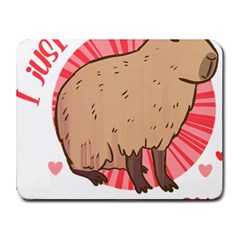 Capybara Art T- Shirt I Just Really Like Capybaras O K  T- Shirt Yoga Reflexion Pose T- Shirtyoga Reflexion Pose T- Shirt Small Mousepad