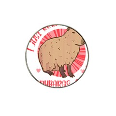 Capybara Art T- Shirt I Just Really Like Capybaras O K  T- Shirt Yoga Reflexion Pose T- Shirtyoga Reflexion Pose T- Shirt Hat Clip Ball Marker