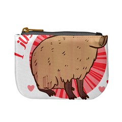 Capybara Art T- Shirt I Just Really Like Capybaras O K  T- Shirt Yoga Reflexion Pose T- Shirtyoga Reflexion Pose T- Shirt Mini Coin Purse