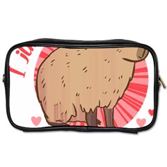 Capybara Art T- Shirt I Just Really Like Capybaras O K  T- Shirt Yoga Reflexion Pose T- Shirtyoga Reflexion Pose T- Shirt Toiletries Bag (One Side)