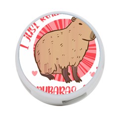 Capybara Art T- Shirt I Just Really Like Capybaras O K  T- Shirt Yoga Reflexion Pose T- Shirtyoga Reflexion Pose T- Shirt 4-port Usb Hub (one Side) by hizuto